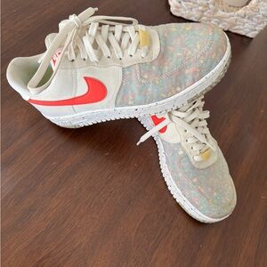 Nike Air Force 1-Crater Siren Red